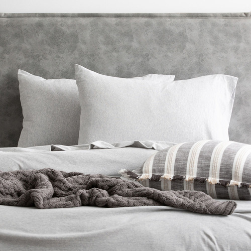 Harlan Organic Cotton Jersey Fitted Sheet Set