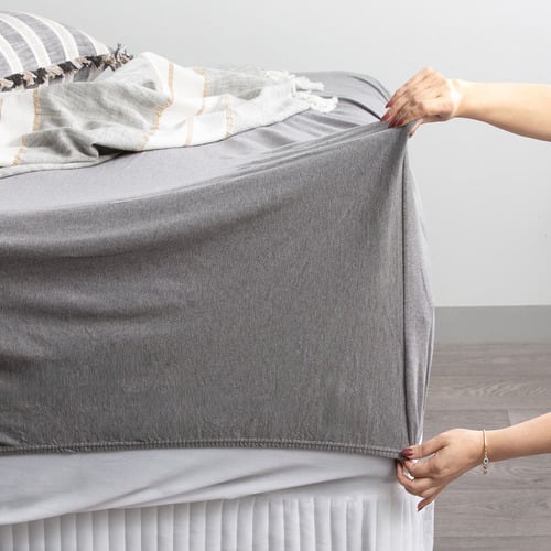 Harlan Organic Cotton Jersey Fitted Sheet Set