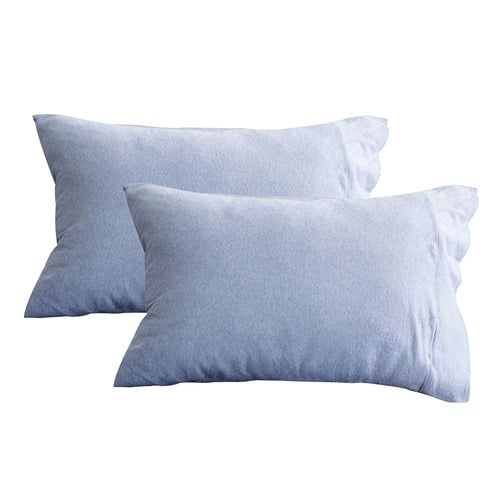 Harlan Organic Cotton Jersey Standard Pillowcases