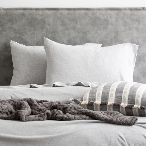 Harlan Organic Cotton Jersey Standard Pillowcases