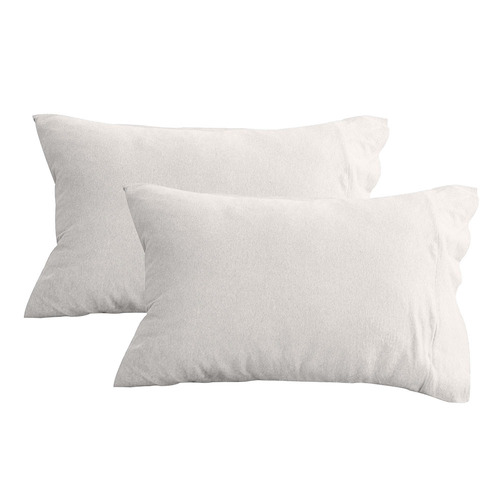 Harlan Organic Cotton Jersey Standard Pillowcases