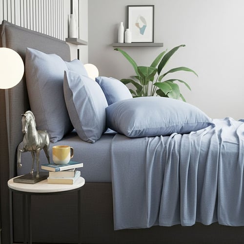 Harlan Organic Cotton Jersey Sheet Set