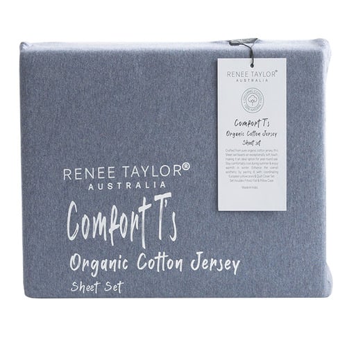 Harlan Organic Cotton Jersey Sheet Set