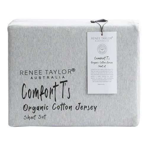 Harlan Organic Cotton Jersey Sheet Set