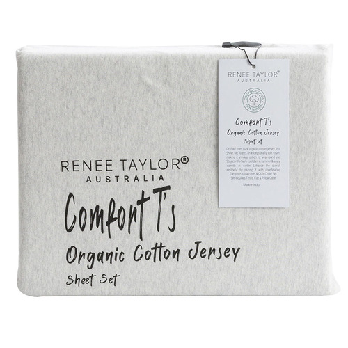 Harlan Organic Cotton Jersey Sheet Set