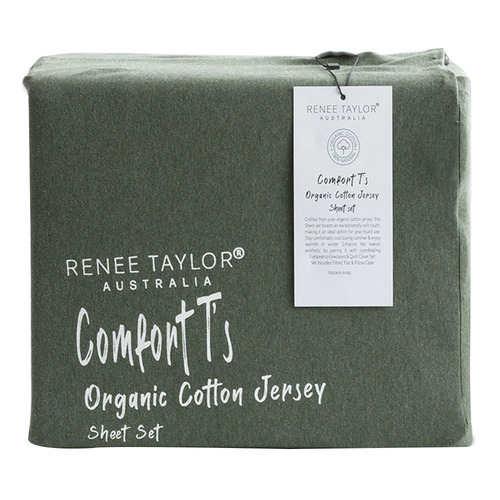 Harlan Organic Cotton Jersey Sheet Set