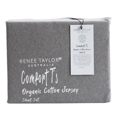 Harlan Organic Cotton Jersey Sheet Set