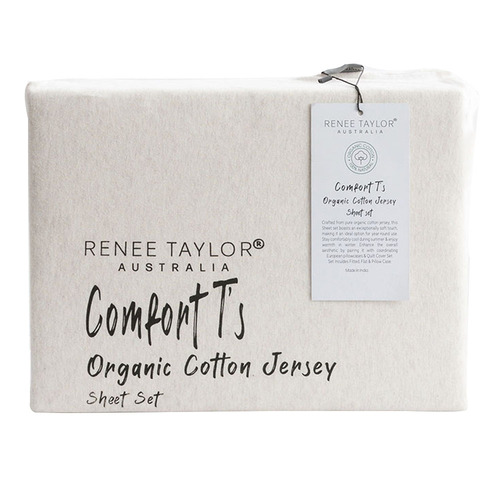Harlan Organic Cotton Jersey Sheet Set