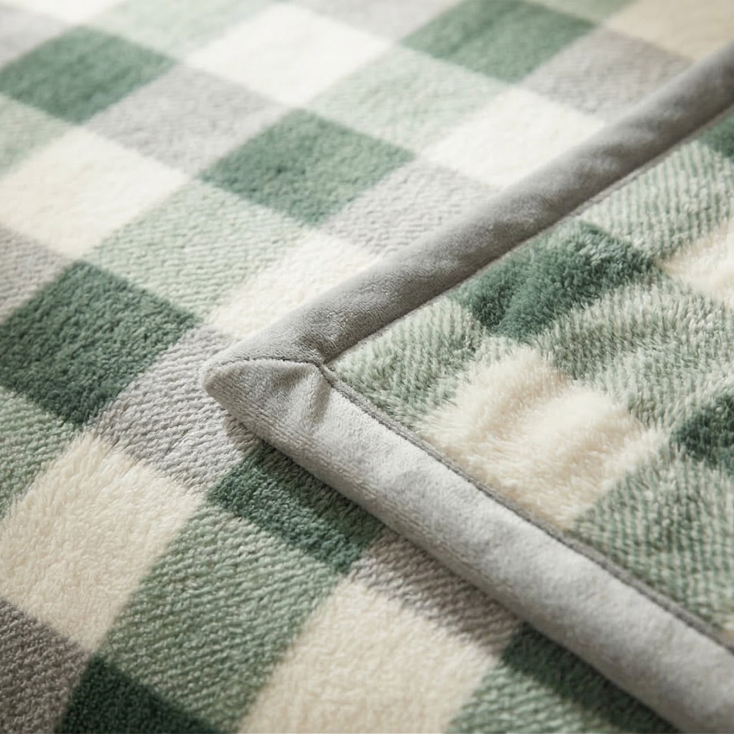 Printed Check Cedricel Blanket