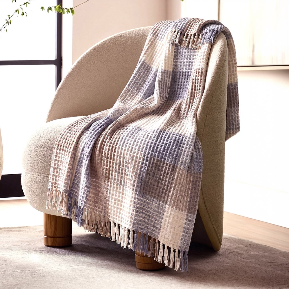 Fritz Yarn-Dyed Washed Cotton Throw