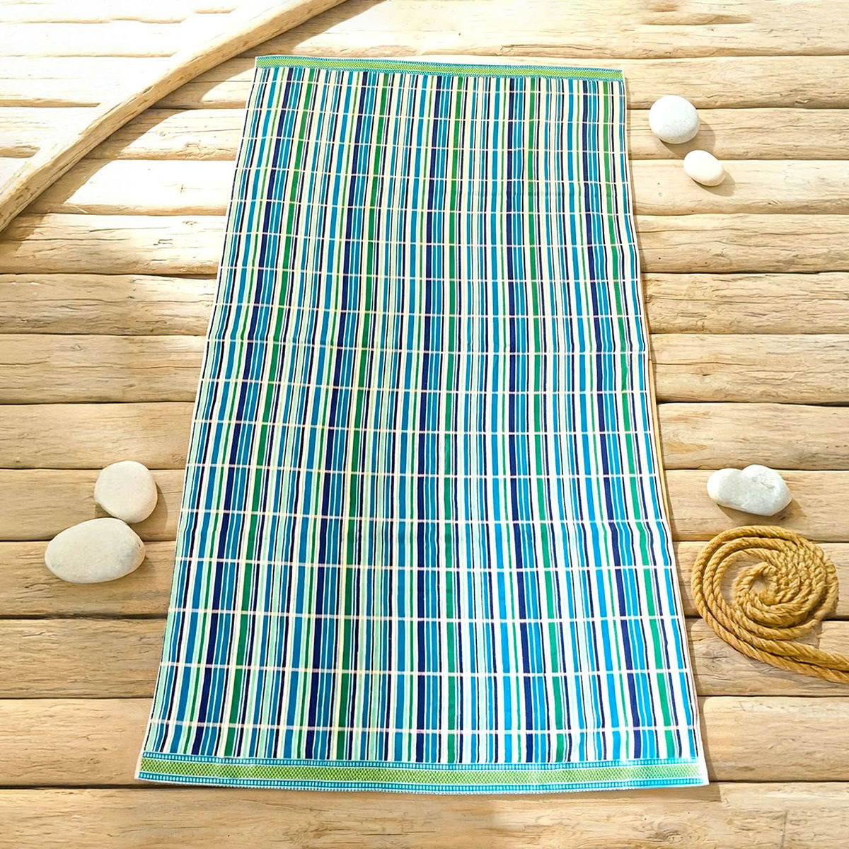 Coastal Cotton Beach Towel