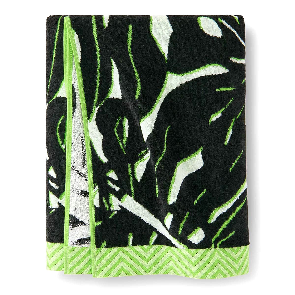 Monsteria Cotton Beach Towel