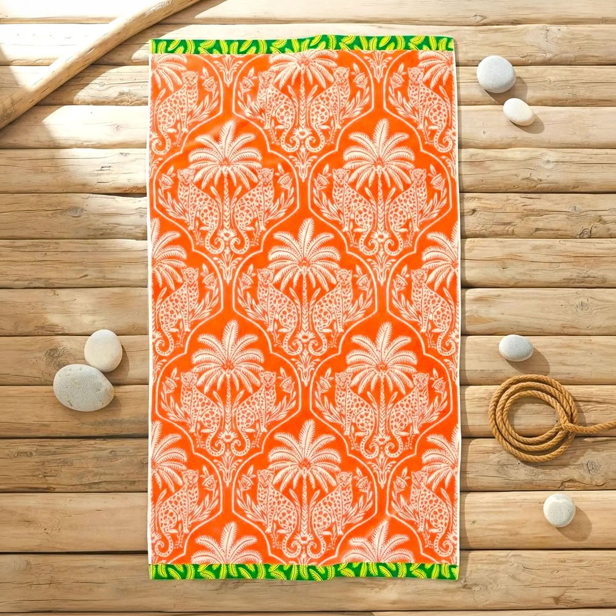 Wild Beach Cotton Beach Towel