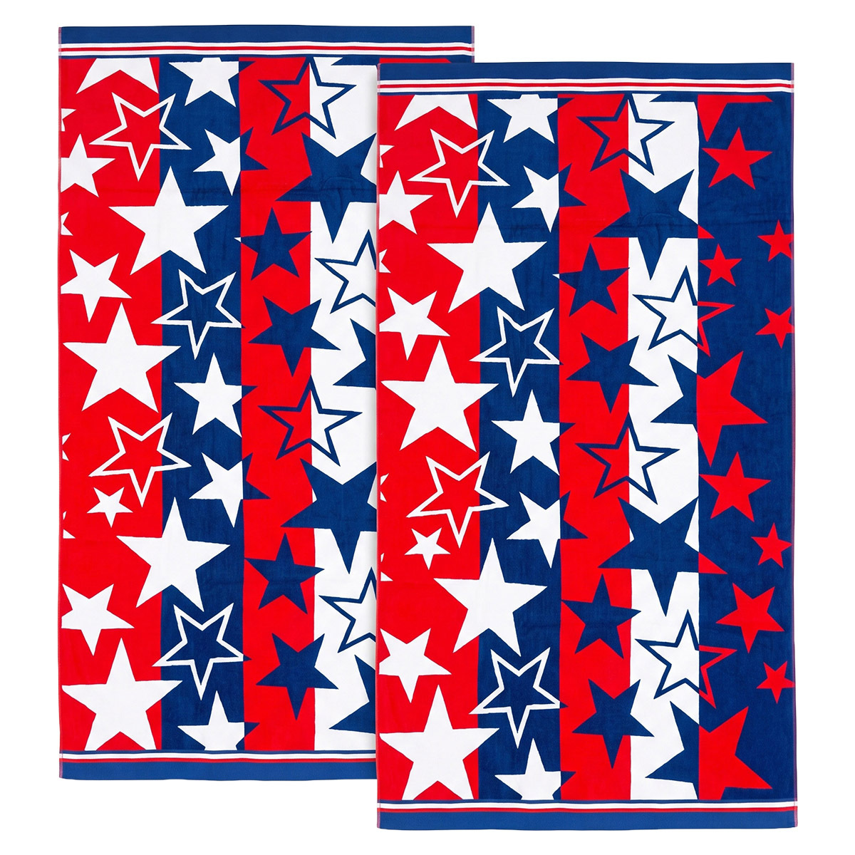 Stars Cotton Beach Towel