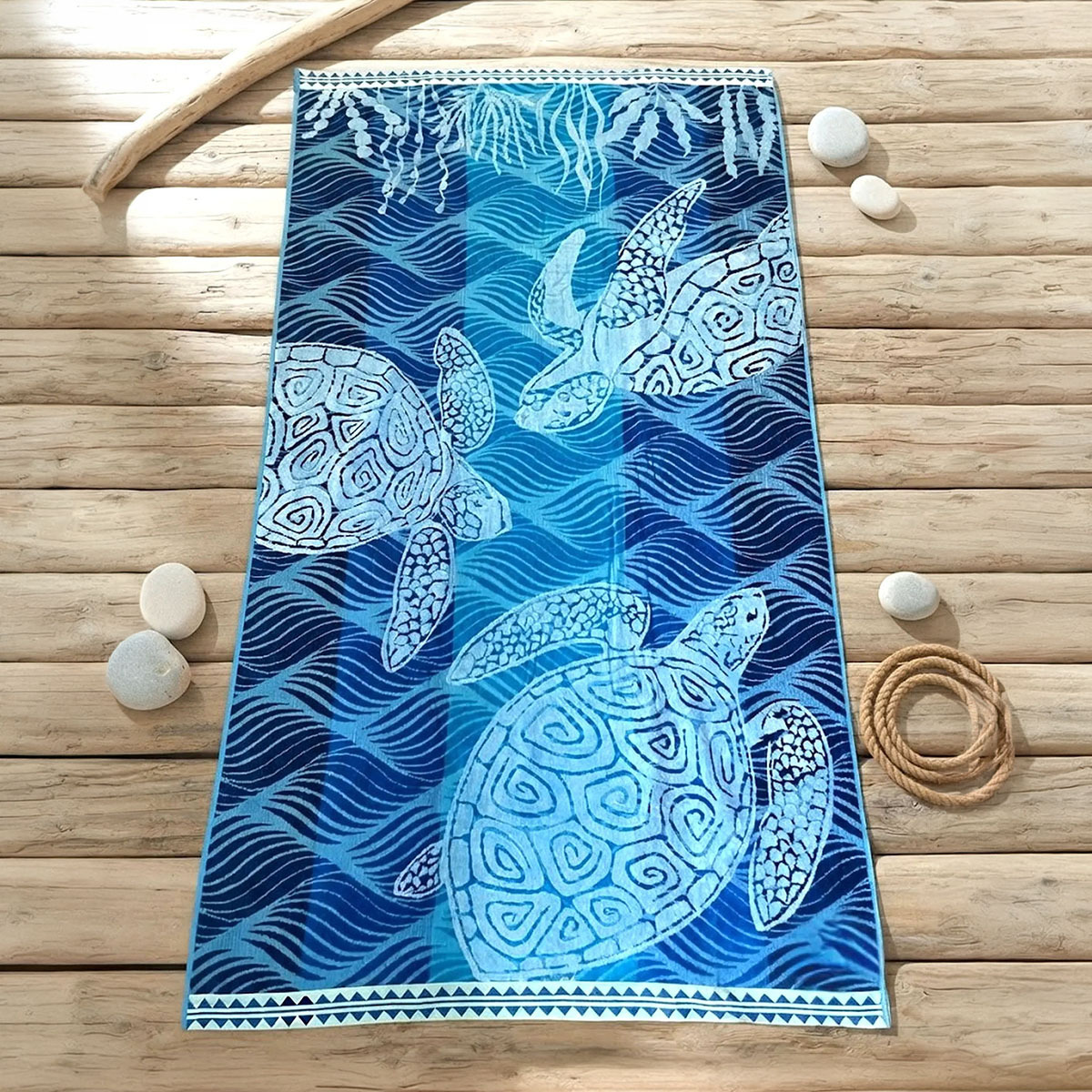 Terrapin Cotton Beach Towel