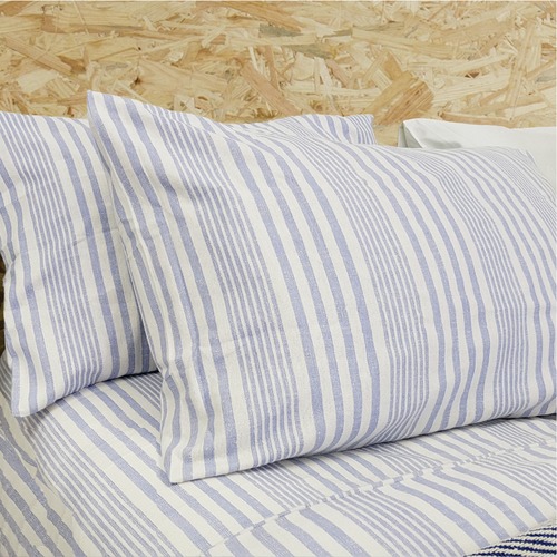 Stripe Cotton Flannelette Pillowcases Temple Webster