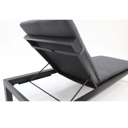 2 Piece Dallas Outdoor Sun Lounger & Side Table Set