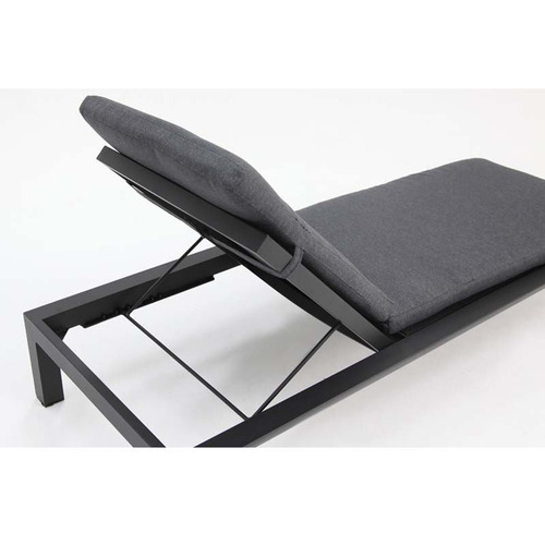 2 Piece Dallas Outdoor Sun Lounger & Side Table Set