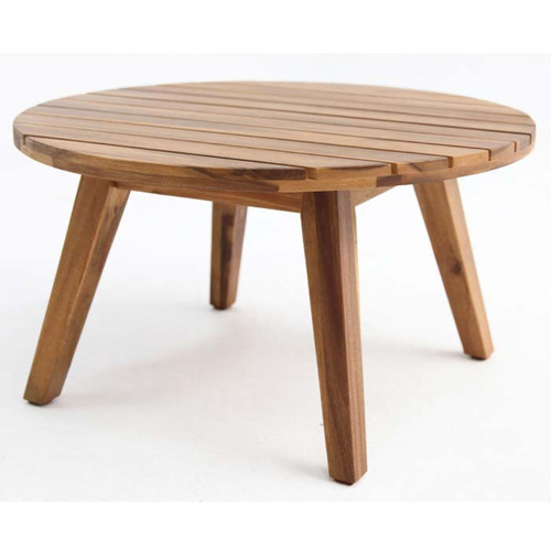 Luna Acacia Wood Outdoor Coffee Table Temple & ster