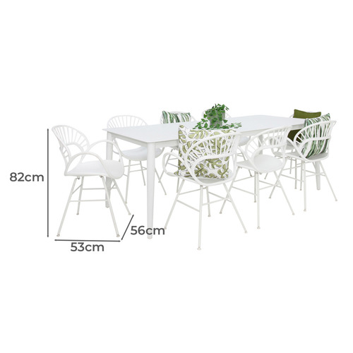 8 Seater Bernia Outdoor Dining Set