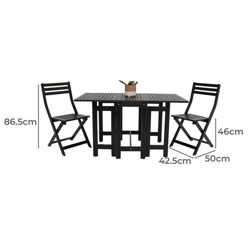 2 Seater Ozul Outdoor Bistro Set