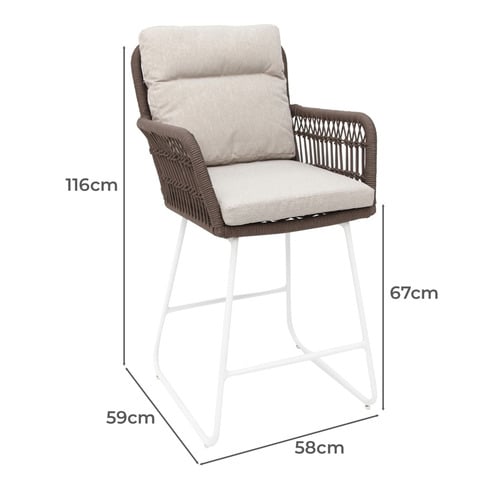 67cm Thora Outdoor Bar Stool