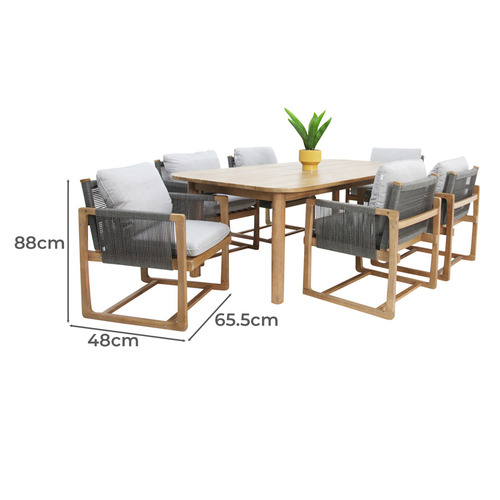 6 Seater Adrienne Outdoor Dining Set
