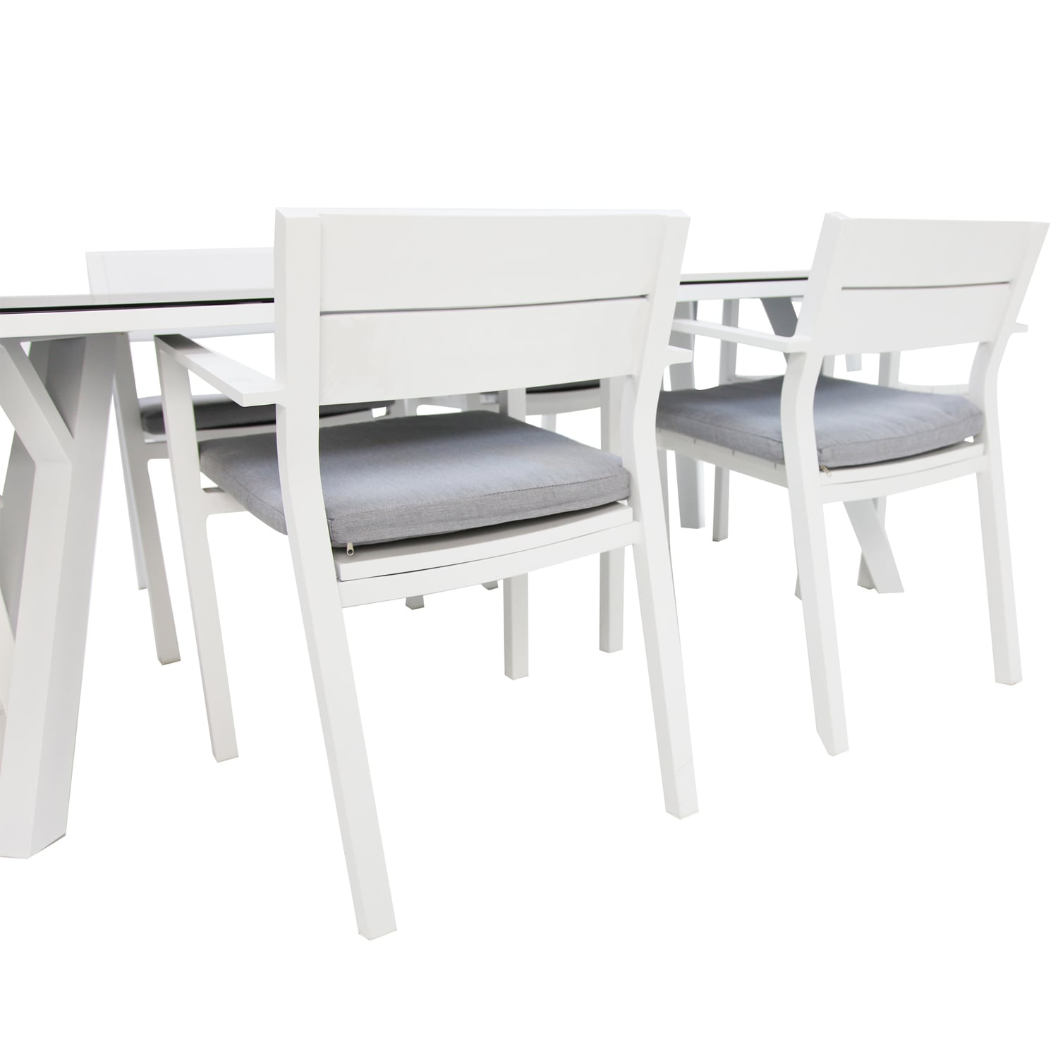 6 Seater Athena Ceramic Outdoor Dining Set
