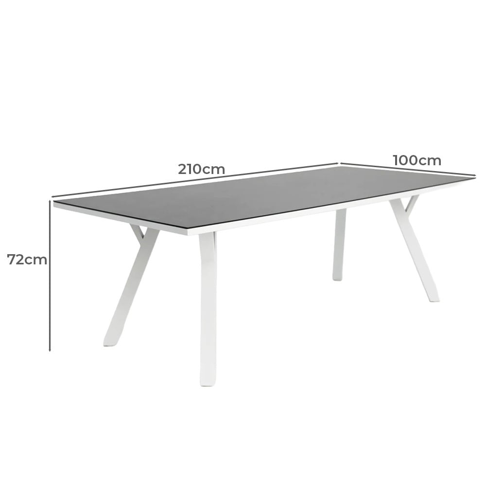 Athena Ceramic Outdoor Dining Table