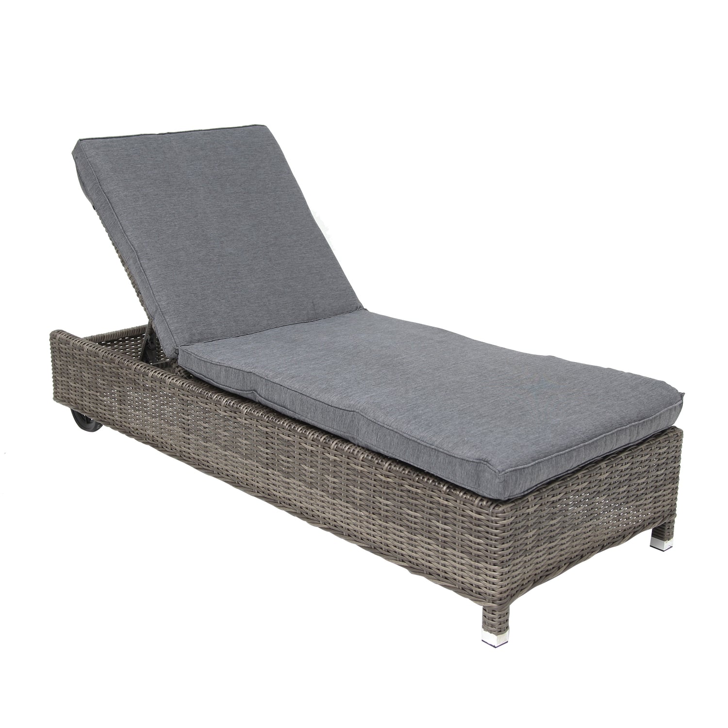 Briony Metal Outdoor Sun Lounge