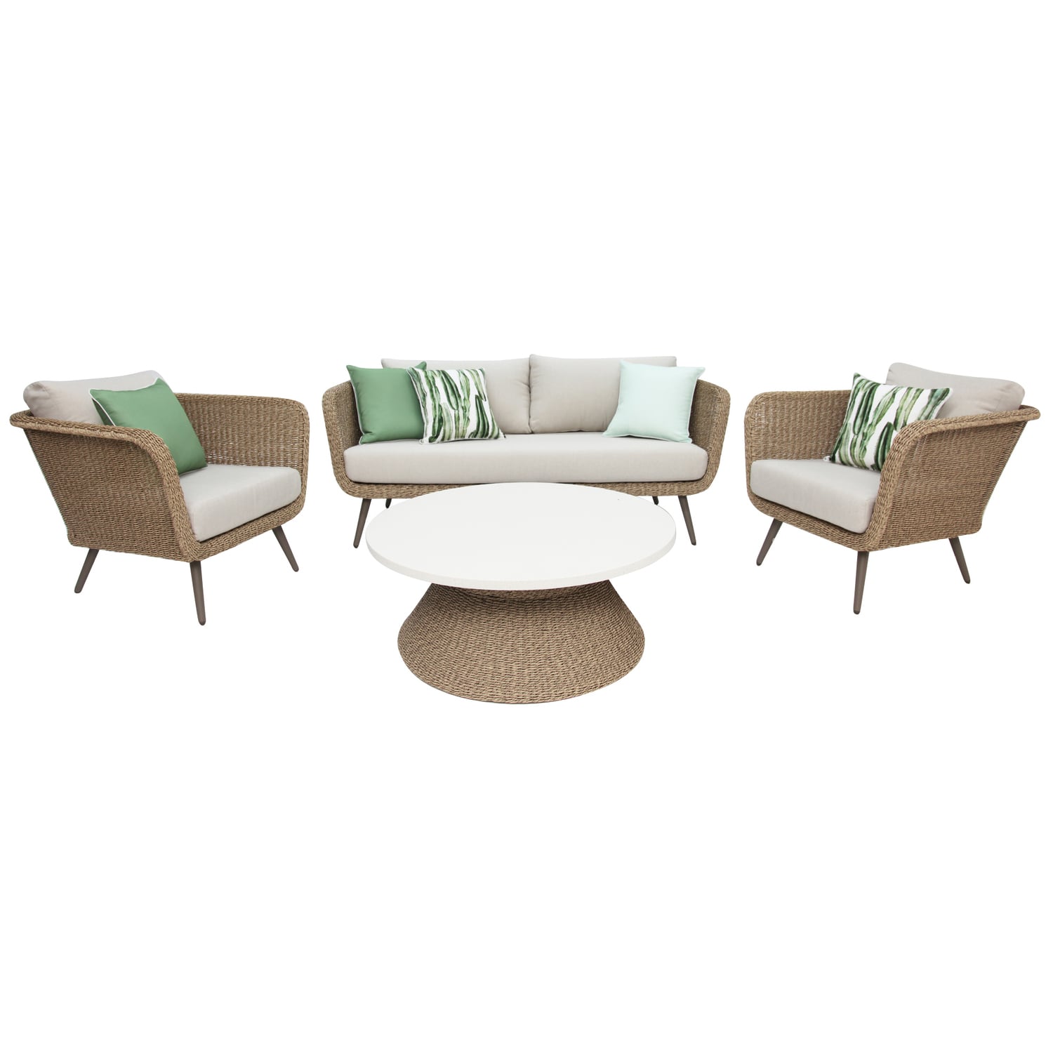 4 Seater Valencia Outdoor Lounge Set