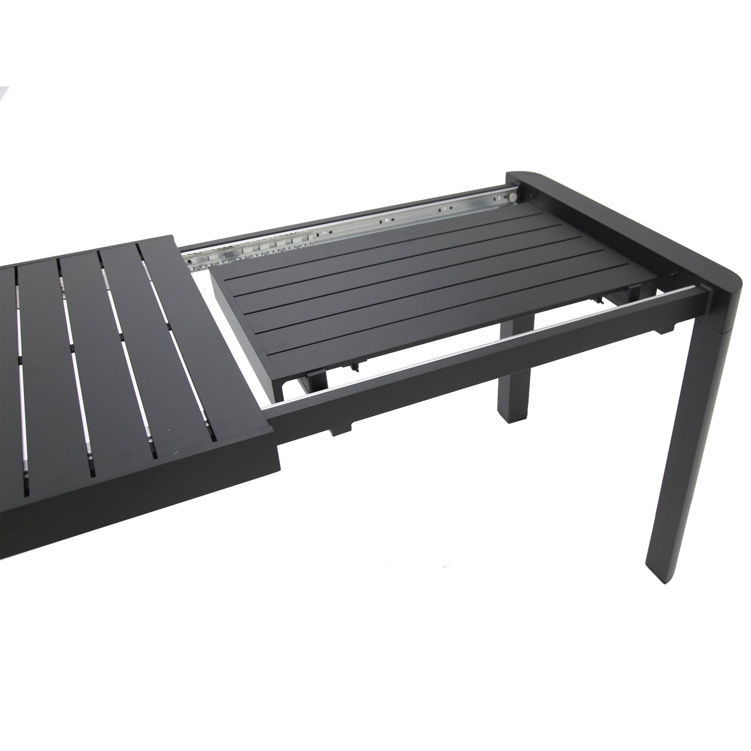 Rowan  Metal Extendable Outdoor Dining Table