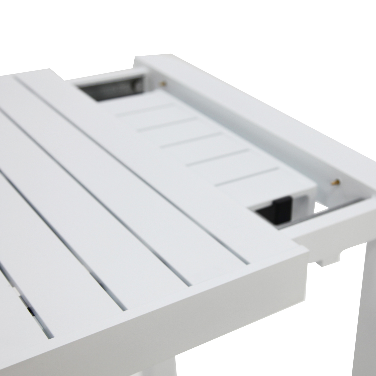 Lorcan Metal Extendable Outdoor  Bar Table