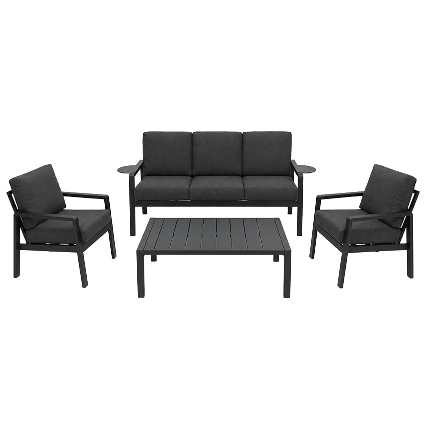 Cecily Steel Outdoor Sofa Set