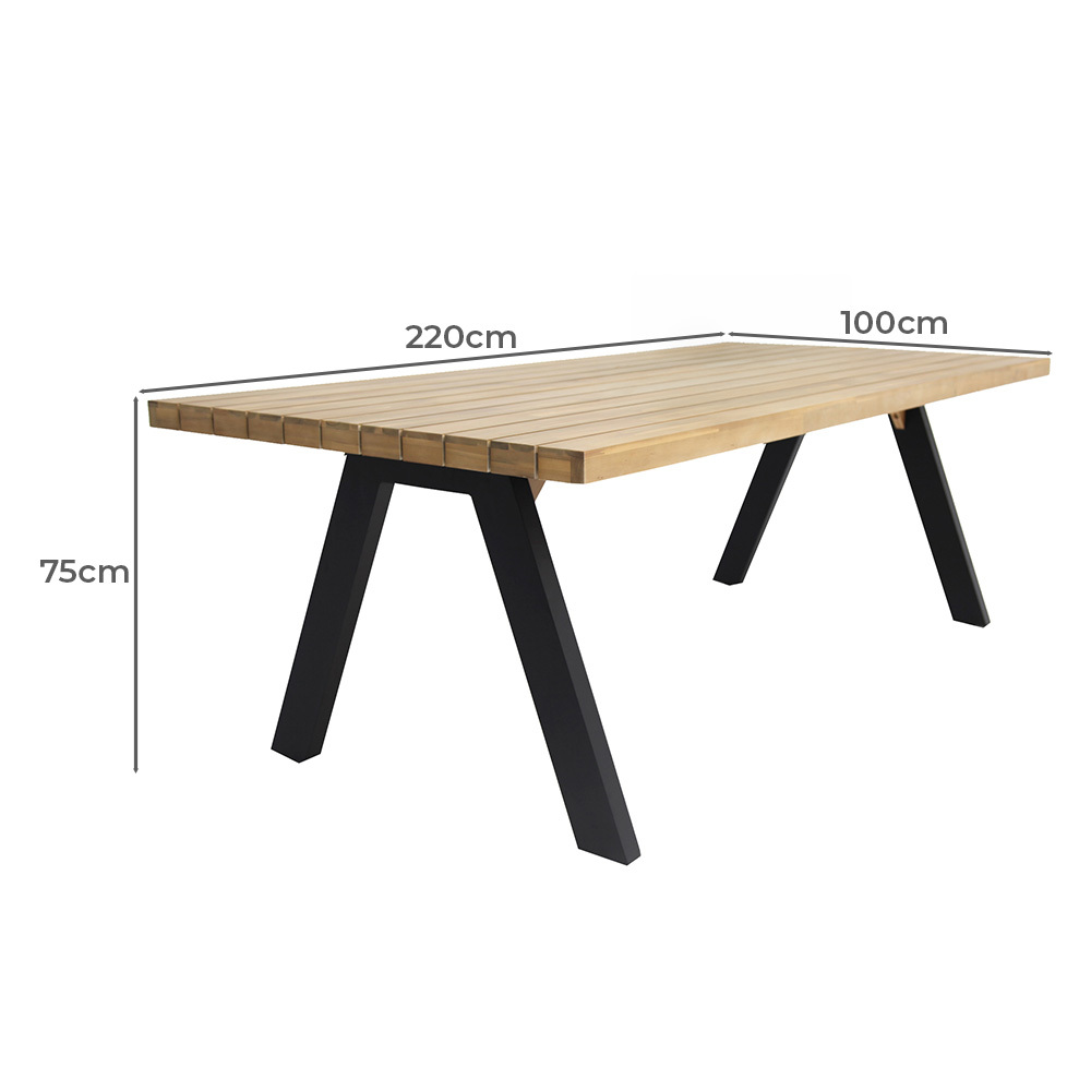 Ambrose Rectangular Outdoor Dining Table