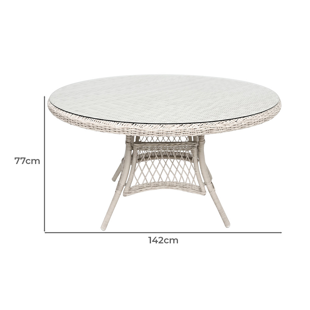 6 Seater Celestine Outdoor Dining Table & Chair Set