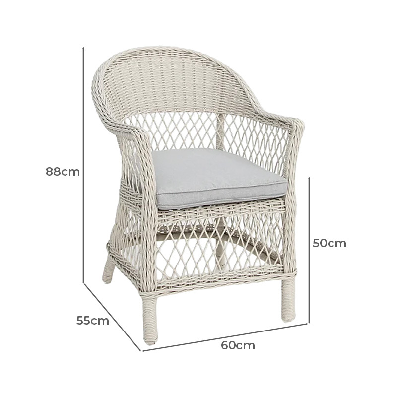 6 Seater Celestine Outdoor Dining Table & Chair Set