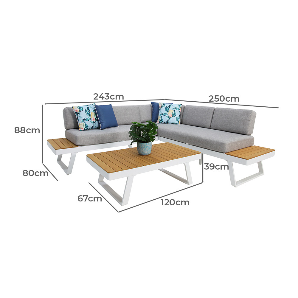 5 Seater Remy Outdoor Modular Sofa Set