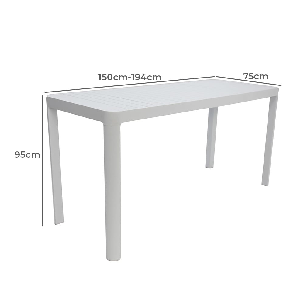 4 Seater Lorcan Outdoor Bar Table & Lucien Stool Set