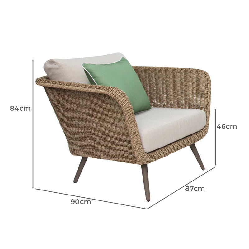4 Seater Valencia Outdoor Lounge Set