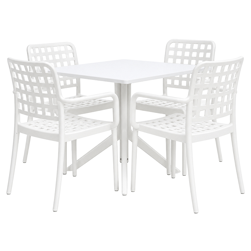 4 Seater Lucien Outdoor Bar Table & Chair Set