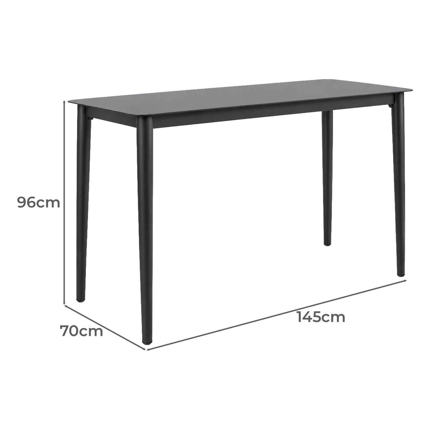 6 Seater Casen Outdoor Bar Table & Stool Set