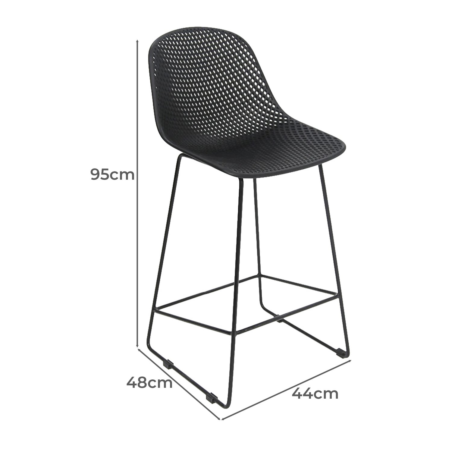 6 Seater Casen Outdoor Bar Table & Stool Set