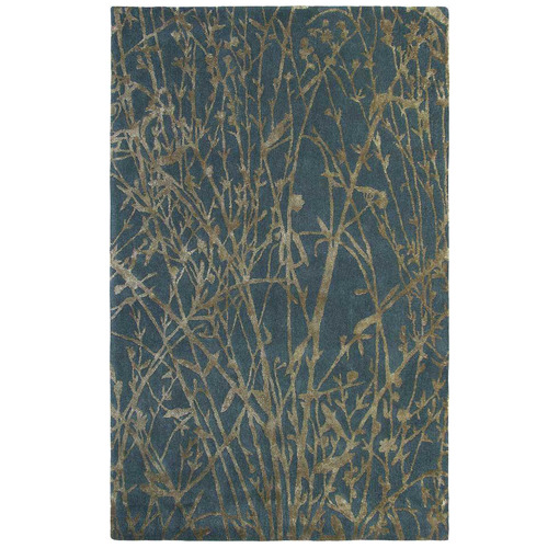 Grey Meadow Hand-Made Wool Rug