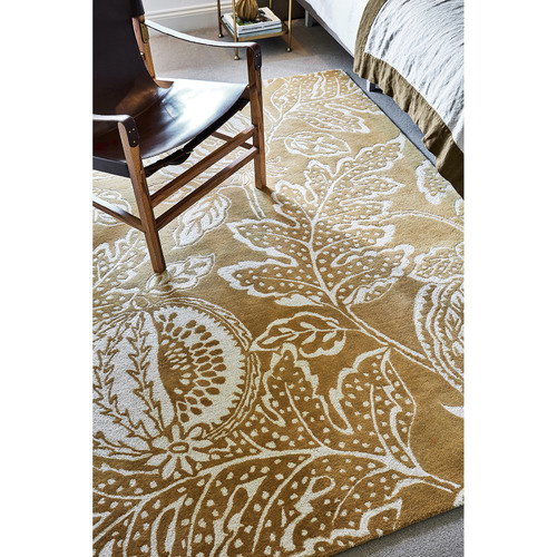 Ochre Cantaloupe Hand-Tufted Wool Rug