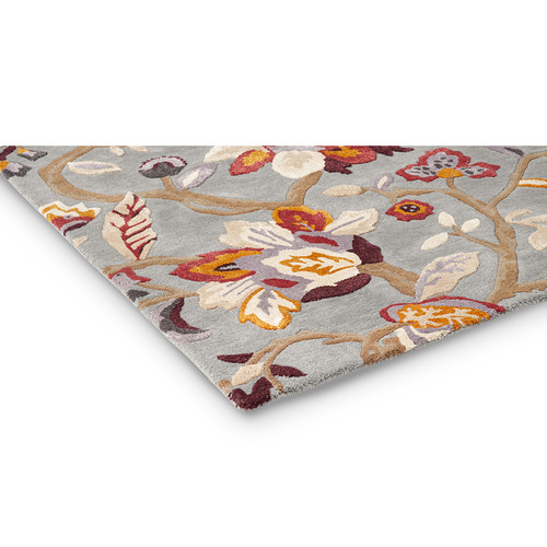 Grey Amanpuri Hand-Tufted Wool-Blend Rug