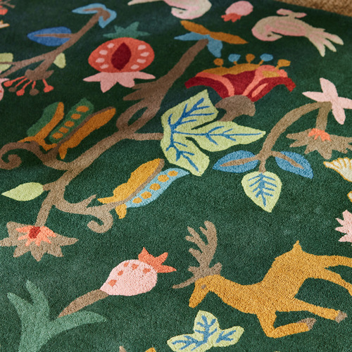 Forest of Dean Hand-Tufted Pure New Wool Rug