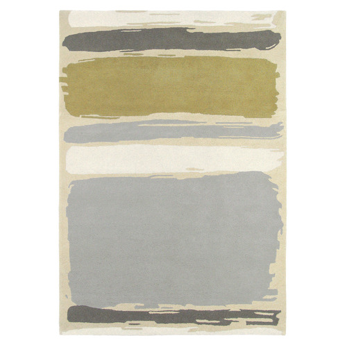 Sanderson Abstract Linden & Silver Rug