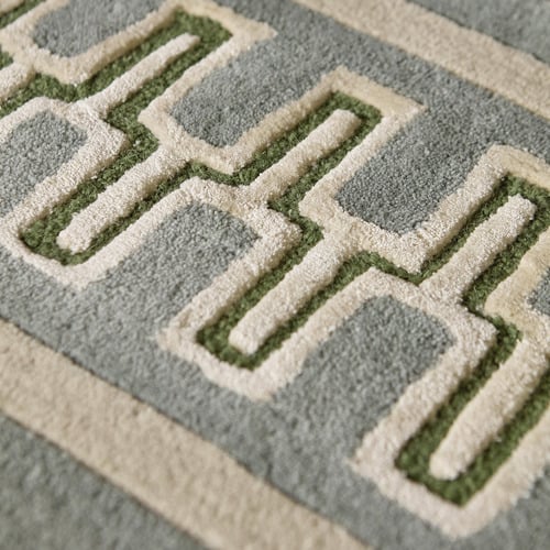 Linnean Hand-Tufted Wool & Viscose Rug