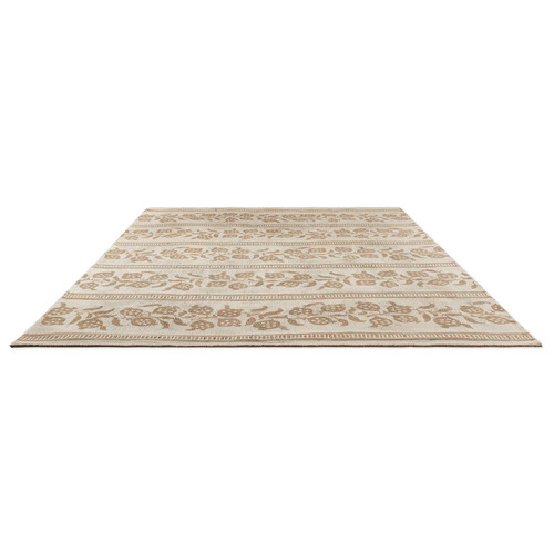 Flax Anaar Hand-Tufted Pure New Wool Rug